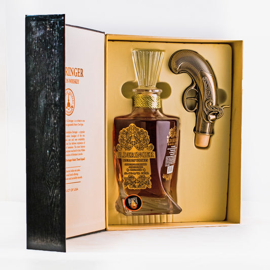 H. Deringer | 5 Years Old Bourbon - Gift Set - 750m