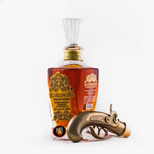 H. Deringer | 5 Years Old Bourbon - Gift Set - 750m